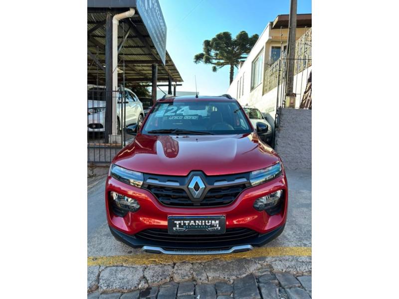RENAULT - KWID - 2023/2024 - Vermelha - R$ 63.900,00