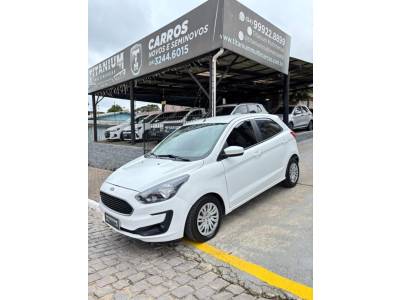 FORD - KA - 2020/2021 - Branca - R$ 54.900,00