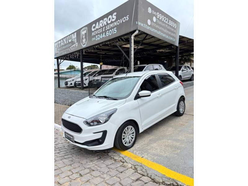 FORD - KA - 2020/2021 - Branca - R$ 54.900,00