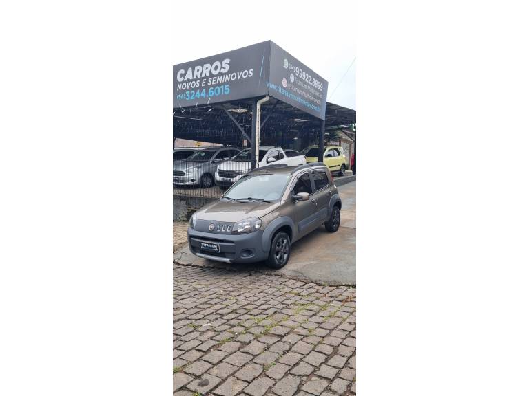 FIAT - UNO - 2010/2011 - Cinza - R$ 29.900,00