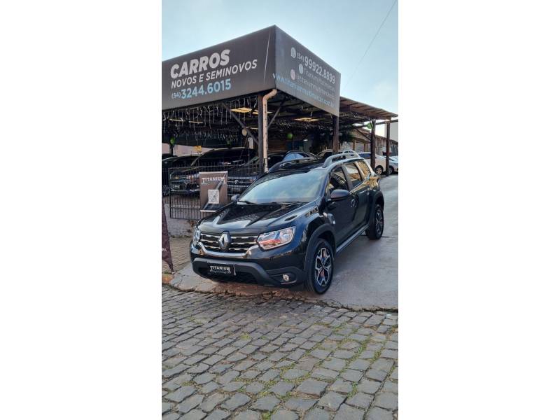 RENAULT - DUSTER - 2022/2023 - Preta - R$ 106.900,00