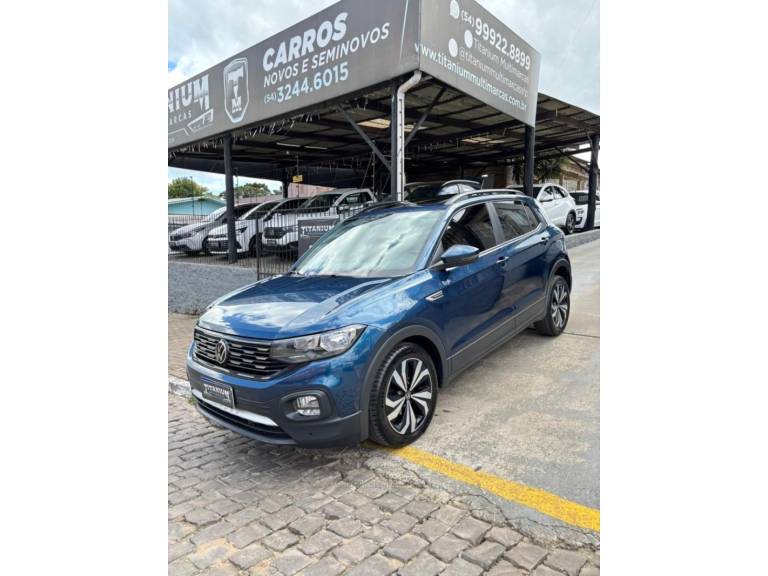 VOLKSWAGEN - T-CROSS - 2022/2022 - Azul - R$ 113.900,00