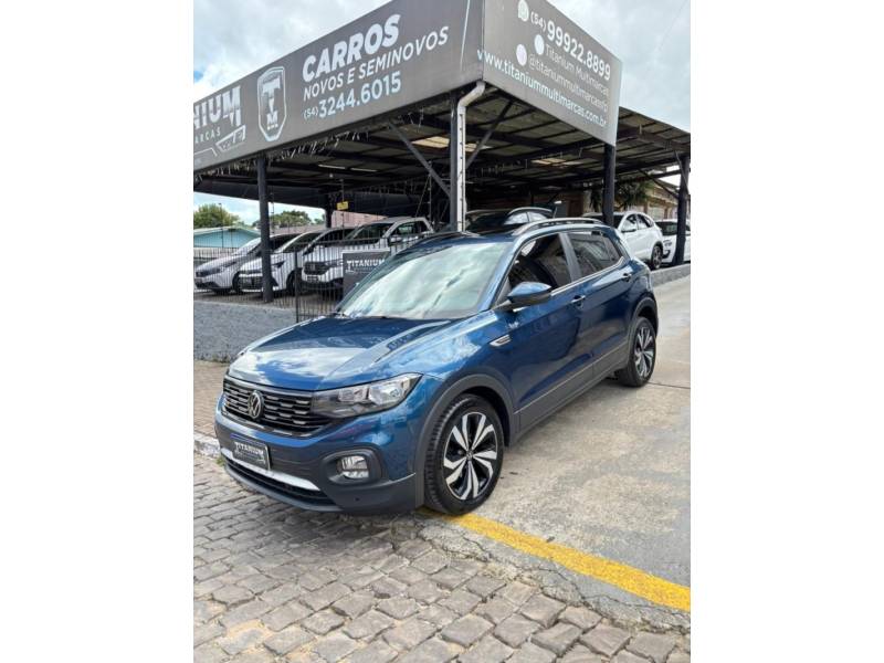 VOLKSWAGEN - T-CROSS - 2022/2022 - Azul - R$ 113.900,00