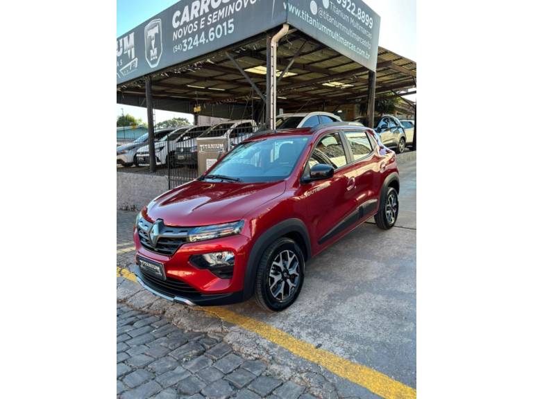 RENAULT - KWID - 2023/2024 - Vermelha - R$ 63.900,00
