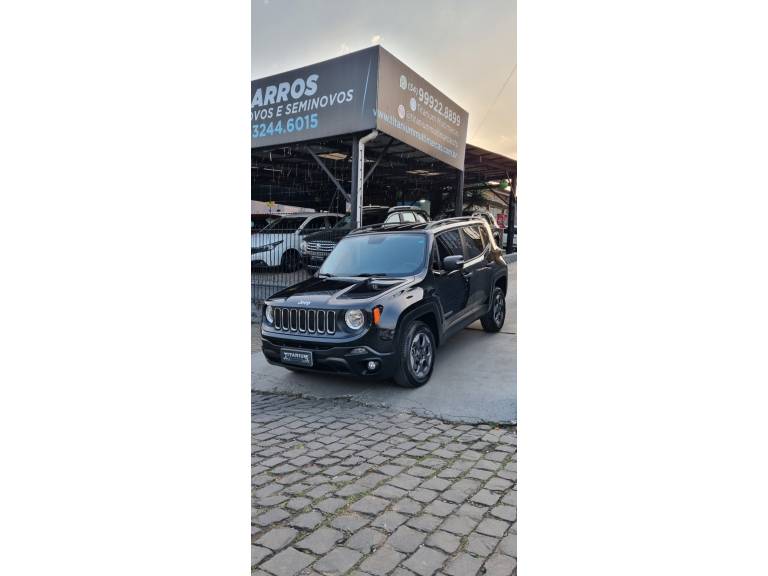 JEEP - RENEGADE - 2016/2017 - Preta - R$ 89.900,00