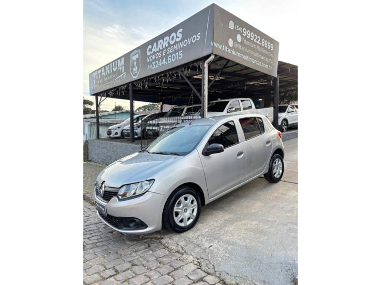 RENAULT - SANDERO - 2014/2015 - Prata - R$ 34.900,00