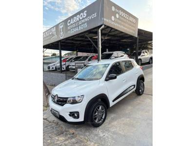 RENAULT - KWID - 2018/2019 - Branca - R$ 43.900,00