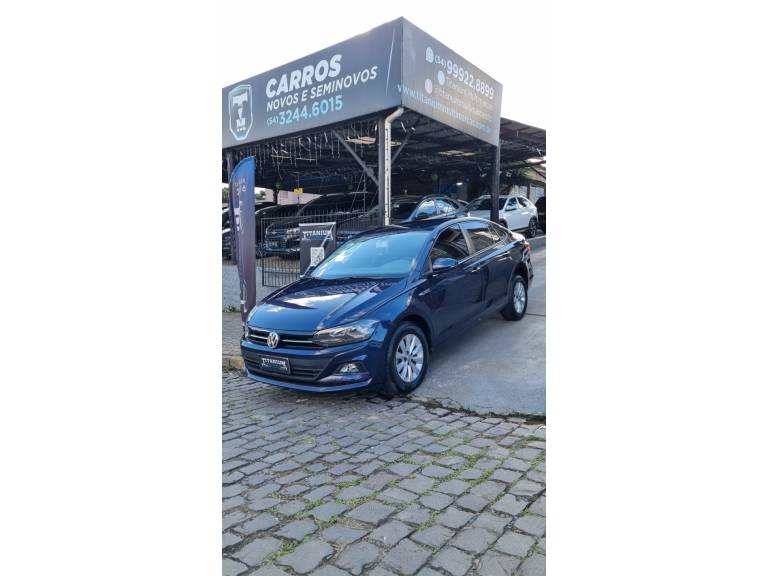 VOLKSWAGEN - VIRTUS - 2019/2020 - Azul - R$ 81.900,00