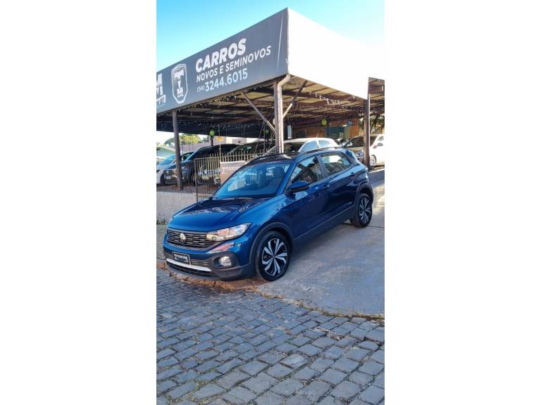 VOLKSWAGEN - T-CROSS - 2023/2024 - Azul - R$ 119.900,00